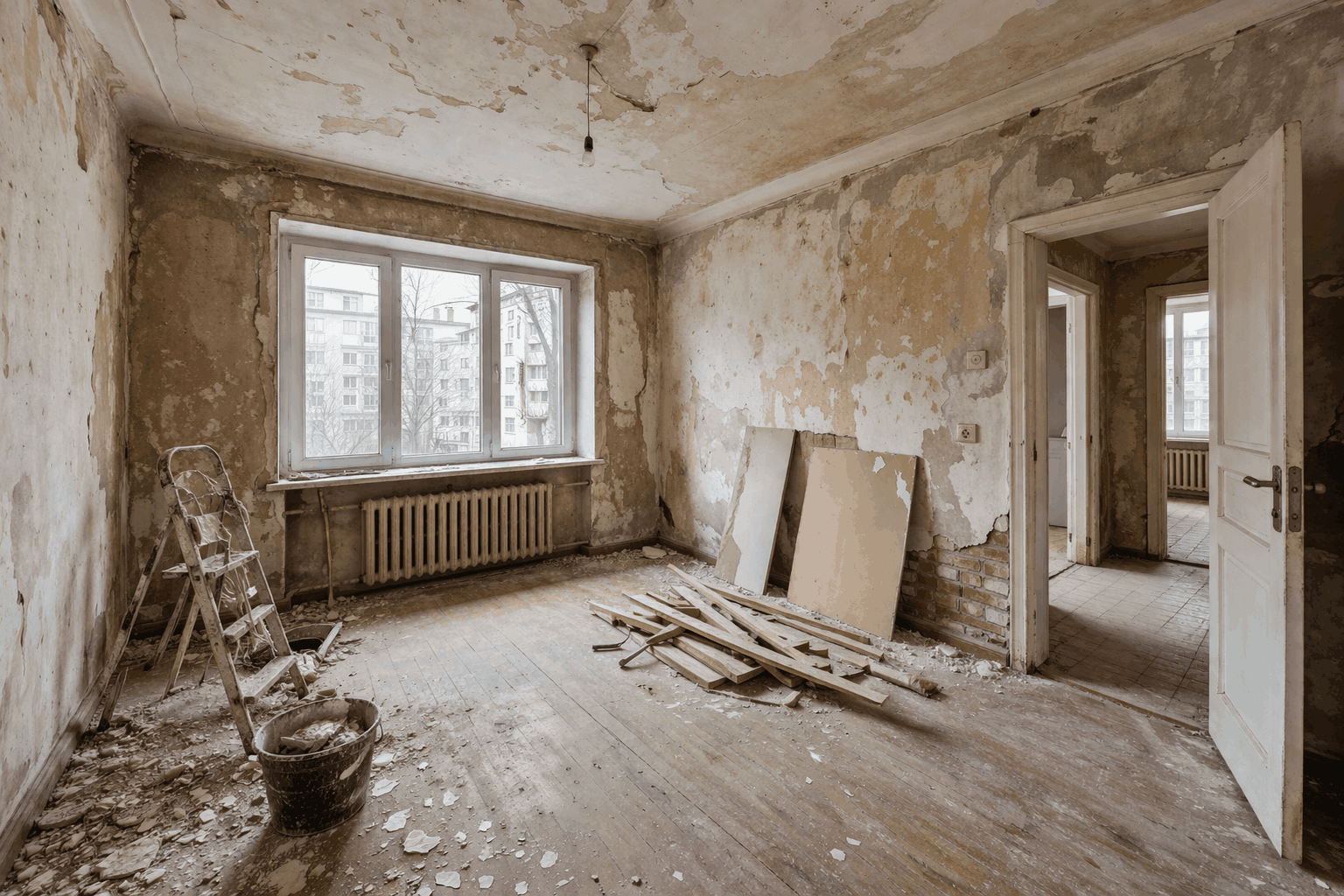 Renovierungsbedürftige Wohnung in Heppenheim kaufen